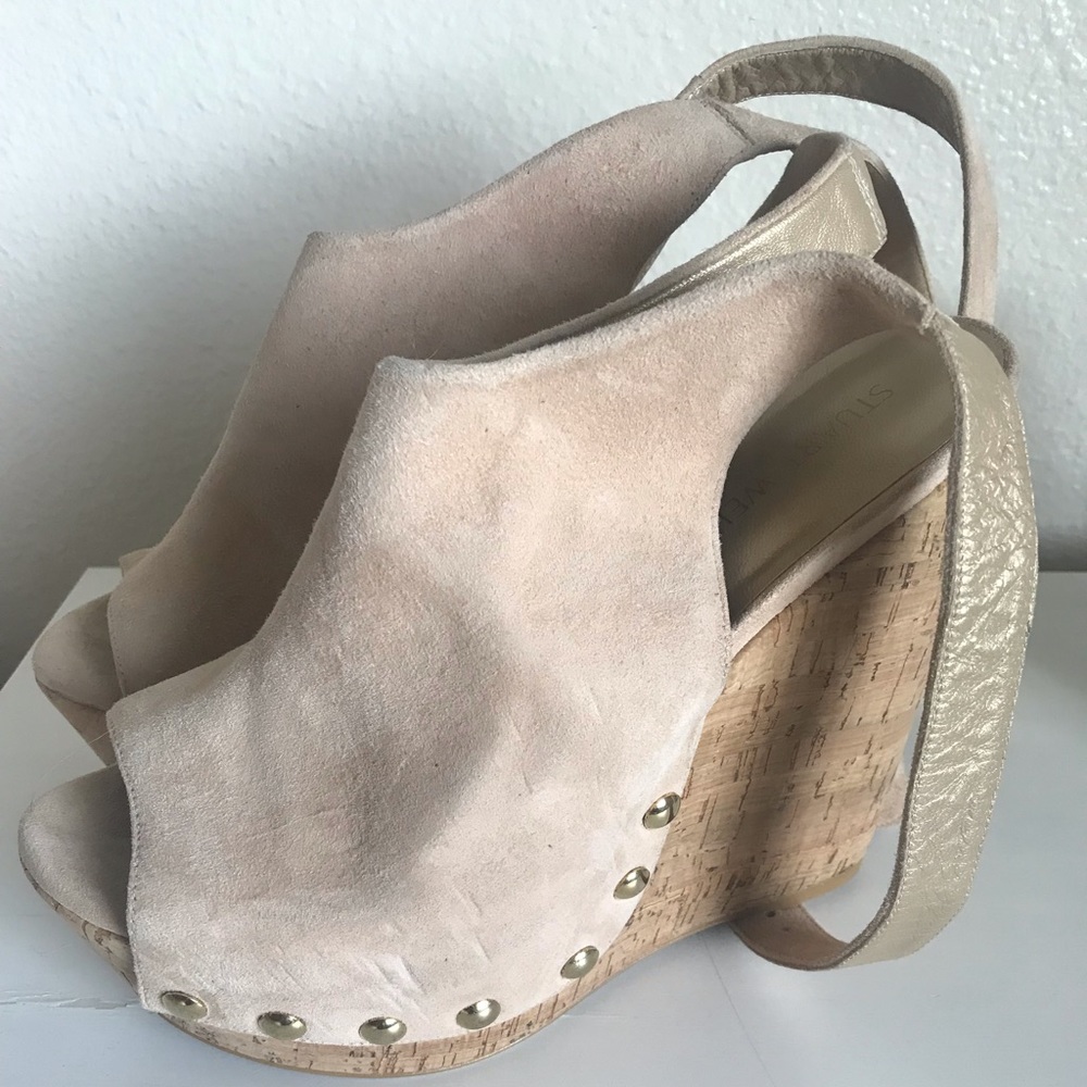 Nude Wedges